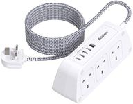 Extension Lead with USB Slots，6 Way