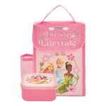 Disney Princess Girls Lunch Bag with Kids Snack Box by Polar Gear Princess Gifts Back to School Supplies - Insulated Girls Lunch Box Bag Princesses Rapunzel, Cinderella, Tiana