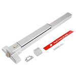 Partol Door Push Bar Panic Exit Device Stainless Steel Commercial Emergency Exit Bar Handle Door Hardware Exit Device Suitable for Wood Metal Door