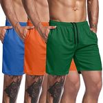 COOFANDY Men's 5" Gym Workout Shorts with Pockets Mesh Athletic Shorts for Running Bodybuilding Training