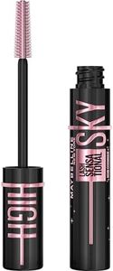 Maybelline Lash Sensational Sky High Washable Mascara Makeup, Volumizing, Lengthening, Defining, Curling, Multiplying, Buildable Formula, Cosmic Black, 1 Count