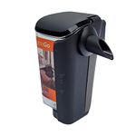 Philips Milk Container (Version C) for LatteGo Coffee Maker, Black, Silver, Transparent