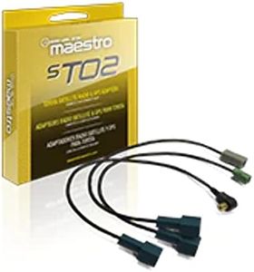 Maestro Acc-SAT-TO2 Sat Radio and GPS Antenna adaptors for TO2 Vehicles