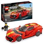 LEGO Speed Champions Ferrari 812 Competizione, Sports Car Toy Model Building Kit for Kids, Boys & Girls, 2023 Series, Collectible Race Vehicle Set 76914