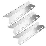 GFTIME 44CM Stainless Steel Heat Plate Replacement for Charmglow 720-0234, 720-0289, Flame Tamer spare parts for Nexgrill 720-0033, 720-0335, Perfect Flame, Perfect Glo Gas Grills, 3 Pack