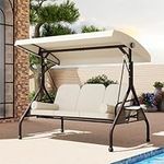 EBE 3 Seat Outdoor Patio Swing, Por