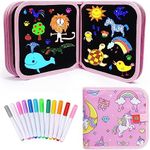 Educational Toys for 3 4 5 6 7 Year Olds Boy Girl Gifts Toddlers Drawing Pad Kids Drawing Tablet Toys for 3-7 Year Olds Boys Girls Drawing Board Book Writing Tablet Age 3 4 5 Arts and Crafts for Kids