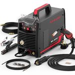 YESWELDER MIG-250 PRO LCD MIG Welder, 250Amp 220V, Aluminum MIG Welding Machine, Gas/Gasless MIG/Lift TIG/ARC 4 in 1 Welder