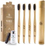 GREENZLA Bamboo Toothbrush (4 Pack)