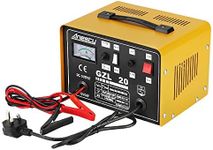 Car Battery Charger, 12V/24V 20A 20Amp Heavy Duty Battery Charger, Ideal for Various Vehicle Cars Vans Tractors Lead-acid Batteries