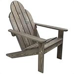 idooka Adirondack Chair Wooden Sun Lounger and Strong Garden Chair, Single Reclining Sunlounger, Perfect for the Patio, Conservatory, Balcony, Beach, or Deck,Wooden Garden Furniture, FSC Certified