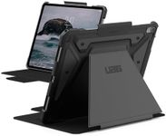URBAN ARMOR GEAR UAG Designed for iPad Air 13" Case M4/M3 2024-2026 - Rugged Multi-Angle Viewing Folio Protective Cover Pencil Holder & Adjustable Stand, Metropolis SE Black