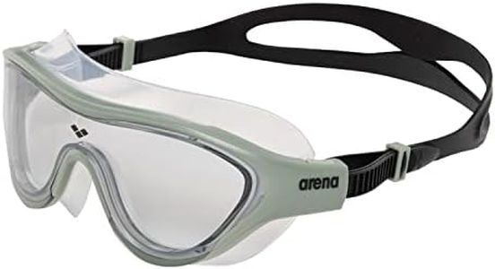 Arena The Mask Gafas de natación, Unisex-Adult, Light_Smoke-Jade-Black, One Size