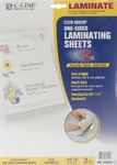 C-Line Heavyweight Clear Adhere Laminating Film, 9 x 12-Inch, 2 Per-Pack, Clear (65059)