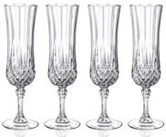 Air Son Elegant and Stylish Wine Glass,Set of 4, Compatible as Champagne Glass with Stem Stylish and Unique Wine Glass, Long Champ Wine Glass