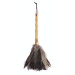 KitchenCraft Living Nostalgia Genuine Ostrich Feather Duster with Bamboo Handle, 40cm