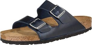 Birkenstock Original Arizona Birko Flor Regular width Soft-Footbed, blue L7 M5 38,0