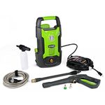 Greenworks GPW1501 13 Amp 1500 PSI 1.2 GPM Electric Pressure Washer