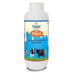 VETENEX Vutrocal Forte - Chelated Liquid Calcium Supplement for Cattle, Cow, Buffalo, Poultry, Goat, Pig and Farm Animals - 1 LTR