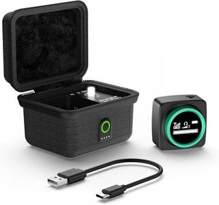 SWIFF AUDIO WX520 Wireless in Ear Monitor System, 5.8GHz IEM System w/Stereo/Mono Switch, Built-in Cue Mic, LED Receiver & Charging Case Transmitter, 4 Channels, One-to-More for Studio, Bands, Live
