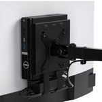 HumanCentric Dual VESA Sleeve Compatible with Dell OptiPlex Micro Form Factor Case VESA Mount for Computer arm Fits MFF 3040, 3046, 3050, 3060, 3070, 3080, 5050, 5060, 5070, 7040, 7050, 7060