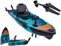 Albott Modular Fishing Kayak with Fin Drive System & Durable HDPE