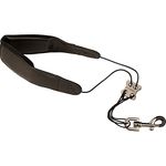 Protec 24-Inch Leather "Less-Stress" Saxophone Neck Strap with Deluxe Metal Trigger Snap