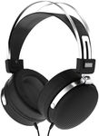 FAAEAL Wired Studio Headphones,Over Ear Boom mic Gaming Headset,HiFi Open-Back Stereo Headphones,Dual 3.5mm 50mm Dynamic Driver Monitoring Headset for Recording Mixing DJ Podcast Audiophile