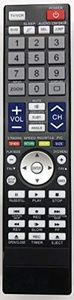 UBay Remote Control Replaced for Toshiba SE-R0305 SE-R0258 SE-R0316 19hlv87 26lv610u 19lv61k 19LV505 TV/DVD Combo