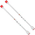 WEOSMIRA 2Pieces Airless Paint Sprayer Gun Tip Extension, Airless Paint Spray Wand, Airless Paint Spray Gun Tip Extension Pole Rod 2Pcs x 43CM (17Inch)