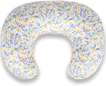 Nursing Pillow for Breastfeeding and Bottle Feeding, Ergonomic Design for Tummy Time & Sitting Support, with Removable & Washable Soft Cover, Hypoallergenic Newborn Baby Pillow for Boys and Girls