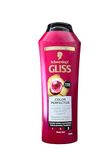 Schwarzkopf Gliss – Ultimate Colour Shampoo – For Color-Treated Hair or with Wicks – 3 x 250 ml