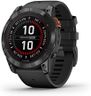 Garmin fēnix 7X Pro Solar, Multisport GPS Smartwatch, Built-in Flashlight, Solar Charging Capability, Black