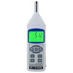 *Ships Within 1-Day* Class 1 Sound Level Meter with Data Logger 30 to 130 dB, Professional Decibel Meter, Noise Level Meter, dB Meter for Classroom, Auditorium & Vehicle Testing SL-4033SD