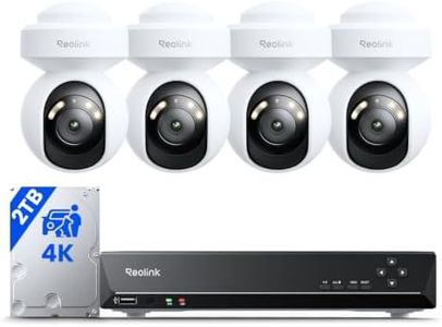 REOLINK 8CH 4K Security Camera System with PT Auto-Tracking RLK8-800PT4