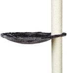 TRIXIE Plush Hammock for Scratching Posts, Gray