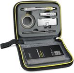 Fullmosa Watch Battery Replacement Kit for Rotate Open Cover, Repair Kit Premium Metal Watch Strap Link Removal Tool, Spring Bars Tool& Tweezers, Professional Watch Bracelets Adjuster for Men Women