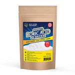 Eco Living Solutions - 99.99% Boric Acid Powder | Horticultural Garden Application | Multipurpose Cleaner | Laundry Additive | Bathroom Cleaner | Commercial Strength | Lab Grade - 1 lb (16 Oz)