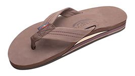 Rainbow Women's Premier Double Layer Wide Strap Sandals Expresso X-Large / 8.5-9.5 B(M) US