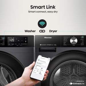 Hisense 10.5kg Front Load Washing Machine – Large Capacity