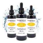 Zinc Sulphate 300ml | 3 x 100ml Bottle Pack | Ionic Zinc Mineral + Purified Water | UK Made Vegan Friendly Liquid | 10mg Dose (399 Servings)