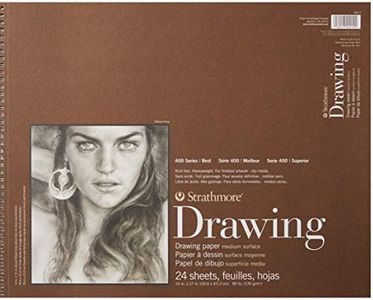 Strathmore (400-7 400 Series Drawing Pad, 14"x17", Ivory/Cream