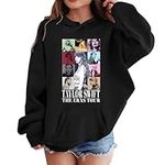 Sandistore Girls 1989 Sweatshirt Hooded Pullover Hoodies Funny Tracksuit with Pocket for TS Music Lovers