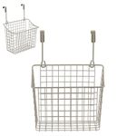 Spectrum Diversified Over-The-Cabinet/Drawer Grid Basket, Large, Satin Nickel