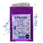 Water Purification Tablets 17mg (NaDCC) x 100 – Treat 2-5 Litres per Tablet – Camping, Travel & Emergency (1 Pack, 17 MG)