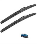RYU7® Front Hybrid Wiper Blades Compatible with Tata Punch,Size-24"/600mm+16"/400mm(Pack of 2)