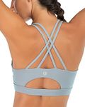 RUNNING GIRL Strappy Sports Bra for