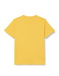 Build Your Brand Men's T-Shirt Round Neck, Taxi Yellow, 4XL