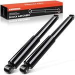 A-Premium Pair 2 Rear Struts Shock Absorbers Compatible with Chevrolet Silverado 1500 2007-2018 & GMC Sierra 1500 2007-2018 Limited 2019, Driver and Passenger Side, Replace# 345074