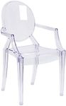 Flash Furniture Ghost Chair with Ar